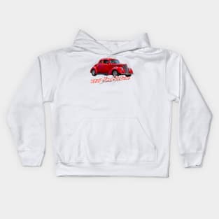 1937 Ford Deluxe Business Coupe Kids Hoodie